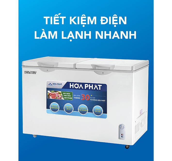 Tủ đông hòa phá 400l 2 chế độ