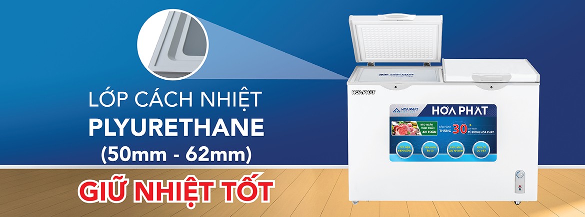 Tủ đông hòa phá 400l 2 chế độ