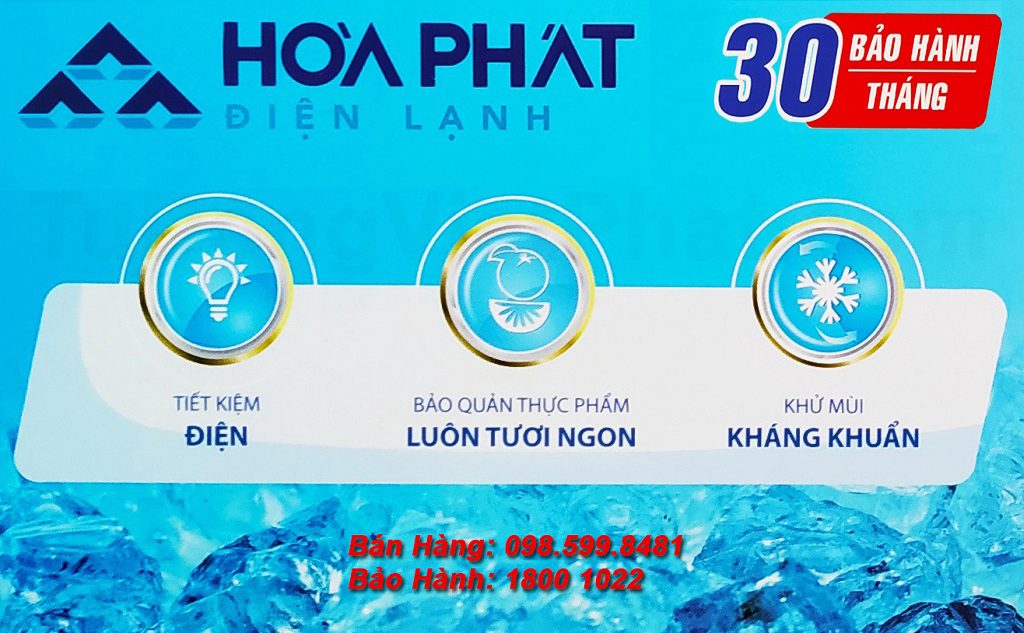 Tủ đông Hòa Phát 400l HCF 666S1Đ2 dàn đồng bảo hành 30 tháng