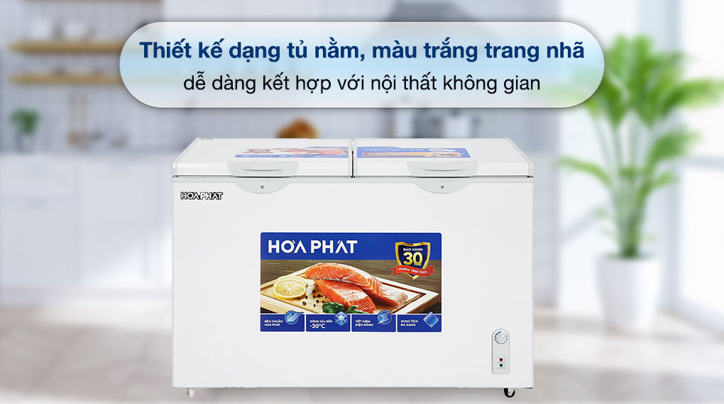 Tủ đông Hòa Phát 1 ngăn 1 chế độ đông HPF AD6352